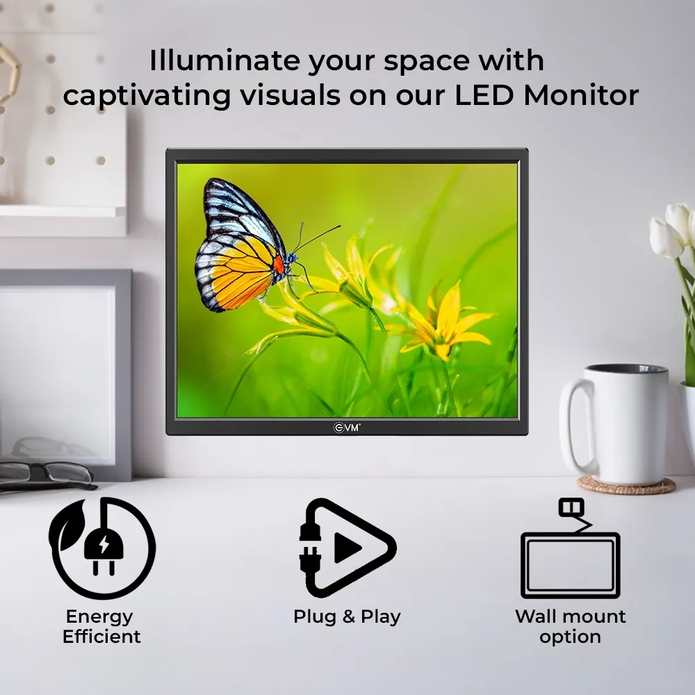 EVM LED Monitor 17" With HDMI | VGA (Grand 175) view 4